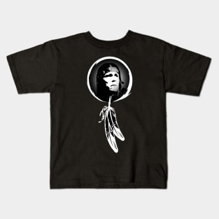 Naawakamig (Dennis Banks - Ojibwa Warrior) Kids T-Shirt